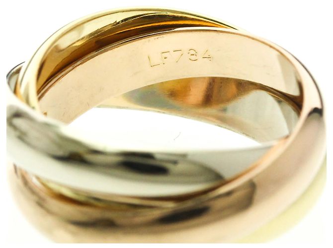 Anello Trinity di Cartier in oro 18K D'oro - vista 8