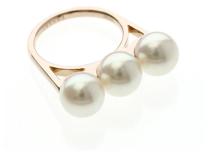 Anello Tasaki Balance Neo in Oro Rosa D'oro - vista 10