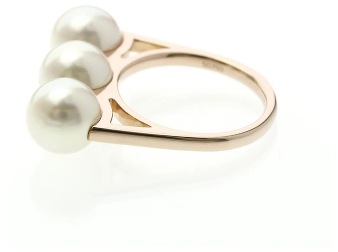 Anello Tasaki Balance Neo in Oro Rosa D'oro - vista 2