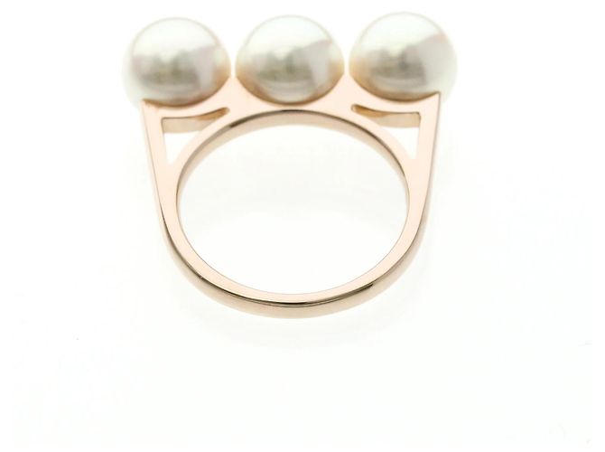Anello Tasaki Balance Neo in Oro Rosa D'oro - vista 9