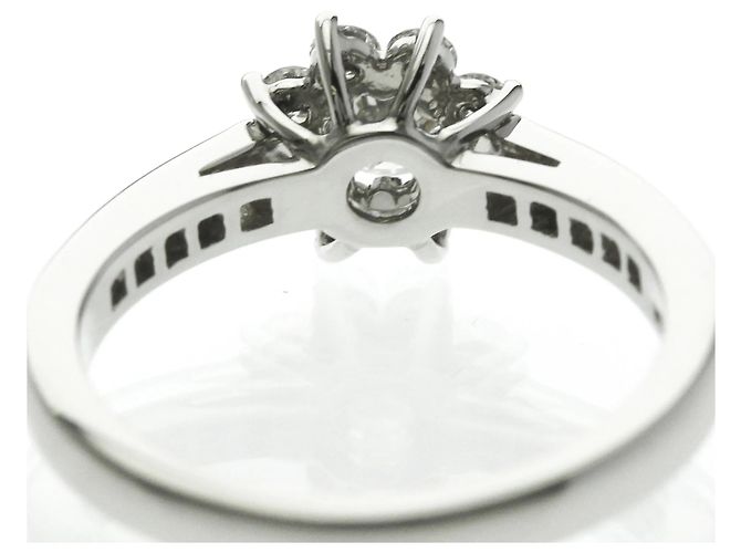 Tiffany & Co Tiffany Flora Diamantring aus Platin Silber - Ansicht 7