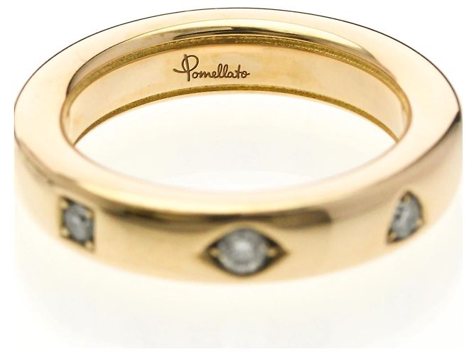 Pomellato Iconica Ring 3P Diamant Extra Slim Golden - Ansicht 5