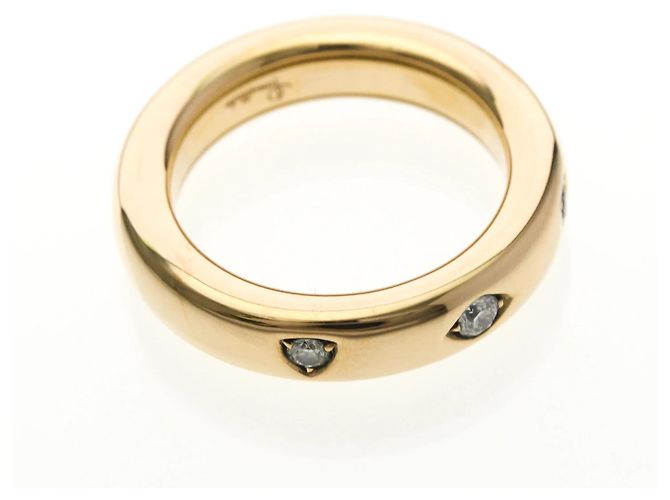 Pomellato Iconica Ring 3P Diamant Extra Slim Golden - Ansicht 9