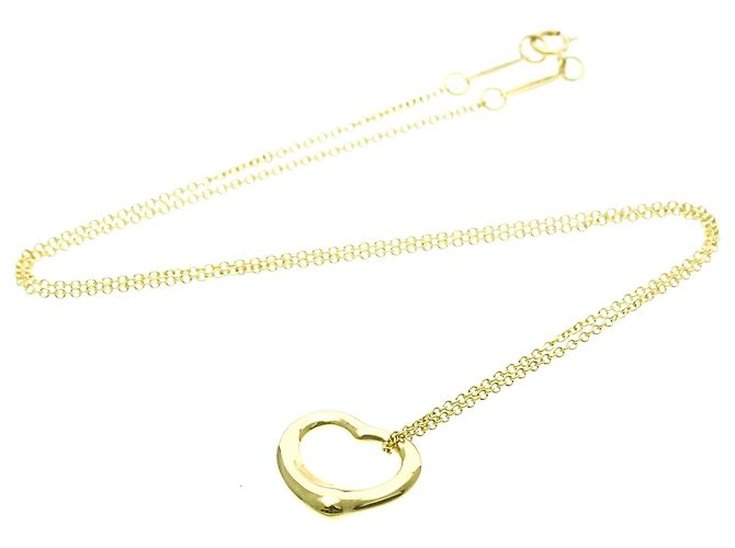Tiffany & Co Collana Pendente Cuore Aperto Tiffany D'oro - vista 14