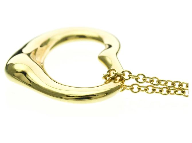 Tiffany & Co Collana Pendente Cuore Aperto Tiffany D'oro - vista 3