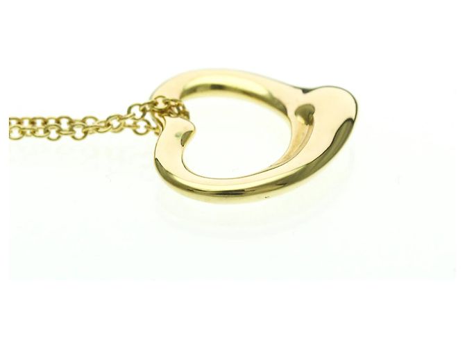 Tiffany & Co Collana Pendente Cuore Aperto Tiffany D'oro - vista 5