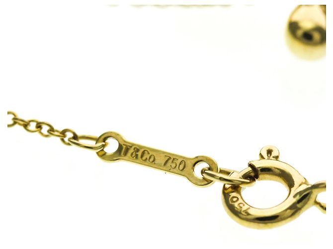 Tiffany & Co Collana croce piccola Tiffany in oro giallo 18K D'oro - vista 9
