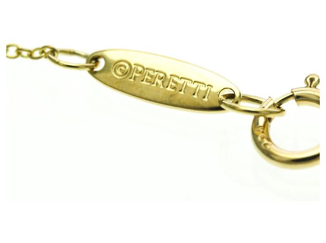 Elsa Peretti Tiffany & Co Collana a goccia aperta Tiffany in oro giallo 18K D'oro - vista 13