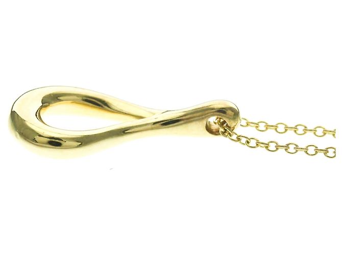 Elsa Peretti Tiffany & Co Collana a goccia aperta Tiffany in oro giallo 18K D'oro - vista 3