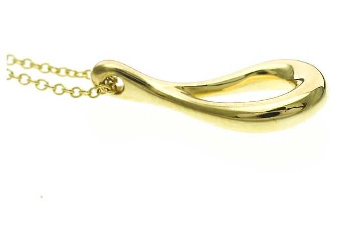 Elsa Peretti Tiffany & Co Collana a goccia aperta Tiffany in oro giallo 18K D'oro - vista 5