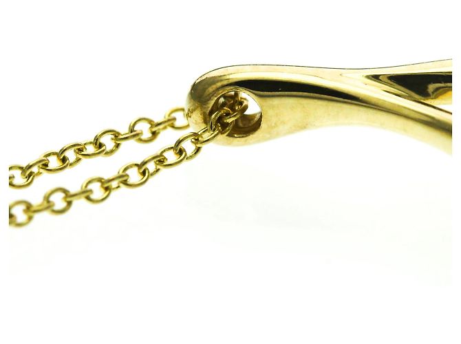 Elsa Peretti Tiffany & Co Collana a goccia aperta Tiffany in oro giallo 18K D'oro - vista 8