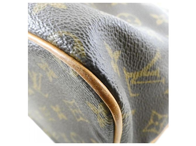 Borsa Louis Vuitton Monogram Palermo PM Marrone - vista 3