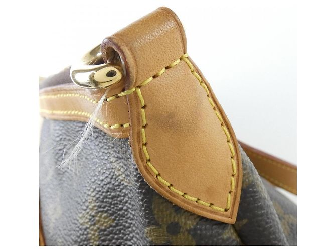 Borsa Louis Vuitton Monogram Palermo PM Marrone - vista 5