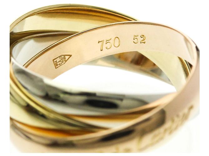 Anello Trinity di Cartier D'oro - vista 7