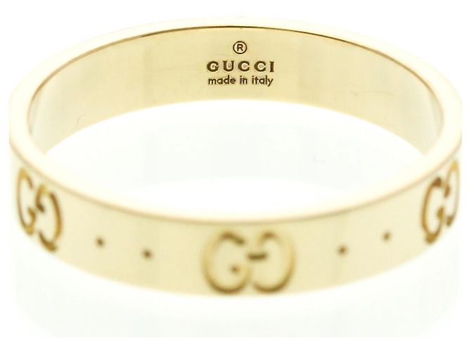 Anello in oro giallo 18K Gucci Icon D'oro - vista 5