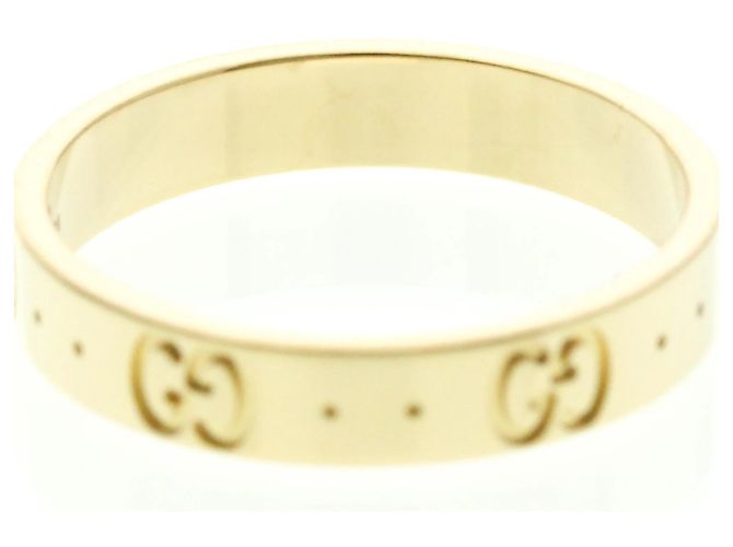 Anello in oro giallo 18K Gucci Icon D'oro - vista 8