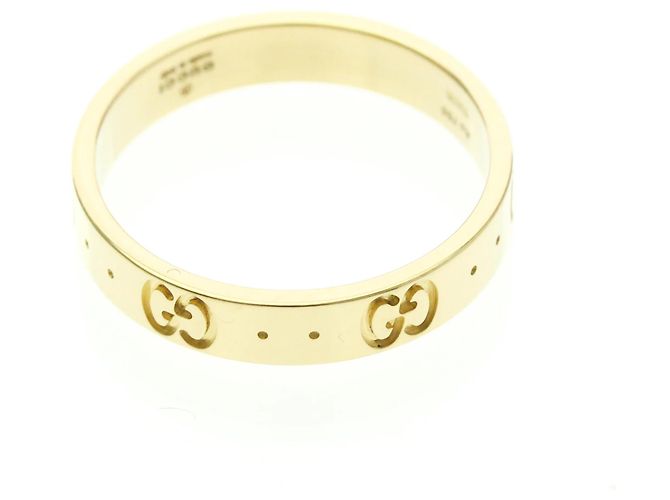 Anello in oro giallo 18K Gucci Icon D'oro - vista 9