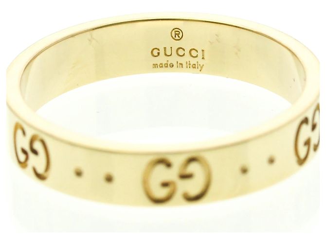 Anello in oro giallo 18K Gucci Icon D'oro - vista 5