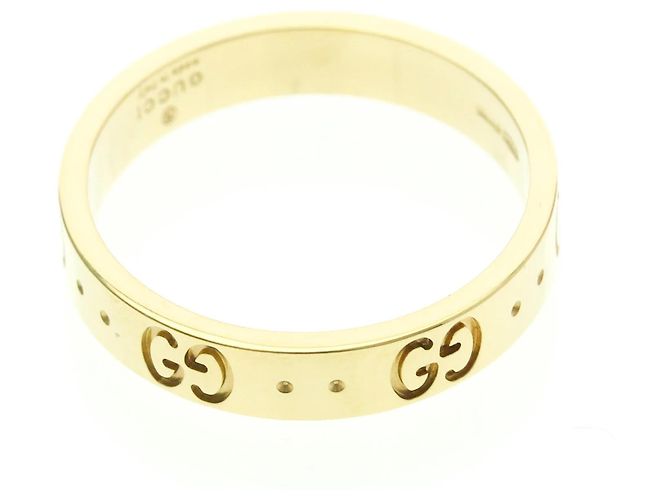 Anello in oro giallo 18K Gucci Icon D'oro - vista 9