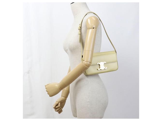Céline Borsa a Spalla Triomphe CELINE - Giallo - vista 9