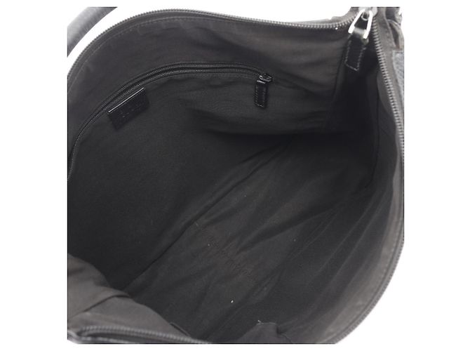 Borsa a Spalla in Nylon GG Gucci Nero - vista 3
