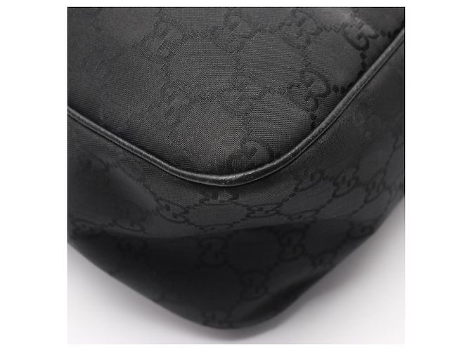 Borsa a Spalla in Nylon GG Gucci Nero - vista 5