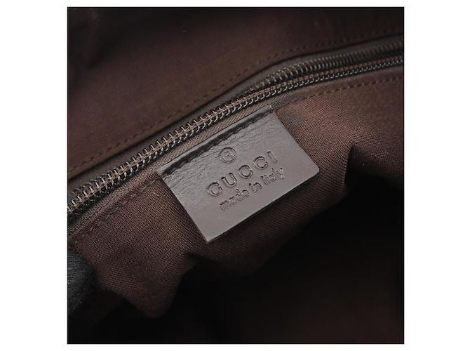 Gucci GG Canvas Schultertasche Braun Beige - Ansicht 4