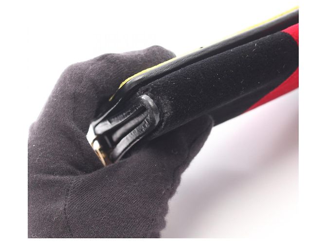 Prada VELLUTO RICAMO Bifold-Langbörse Schwarz Mehrfarben - Ansicht 7