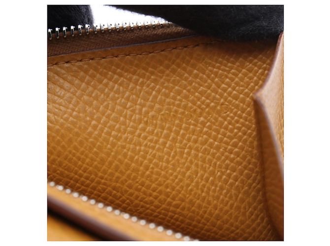 Billetera compacta Bearn de doble pliegue Hermès Castaño - vista 5