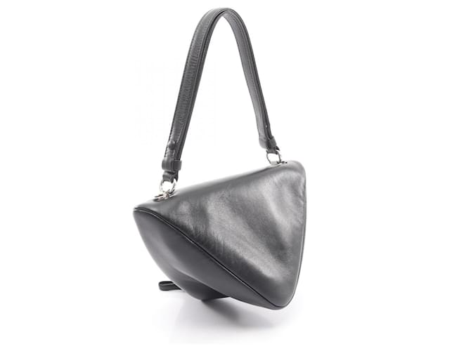 Borsa a mano Prada Triangle 2 in 1 Nero - vista 2