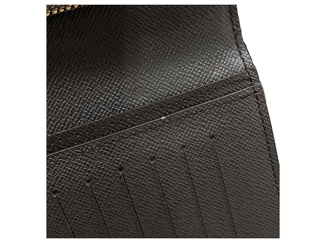 Cartera Brazza Monogram Stripe Louis Vuitton Castaño - vista 11