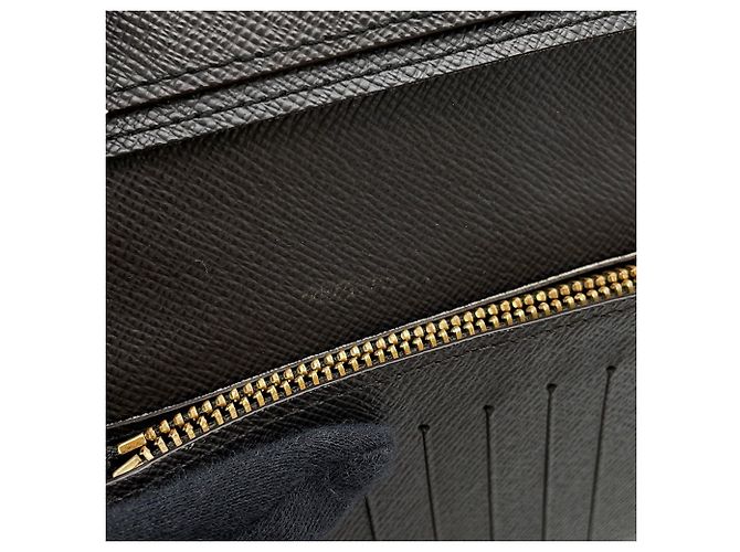Cartera Brazza Monogram Stripe Louis Vuitton Castaño - vista 13