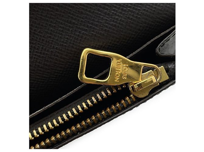 Cartera Brazza Monogram Stripe Louis Vuitton Castaño - vista 15