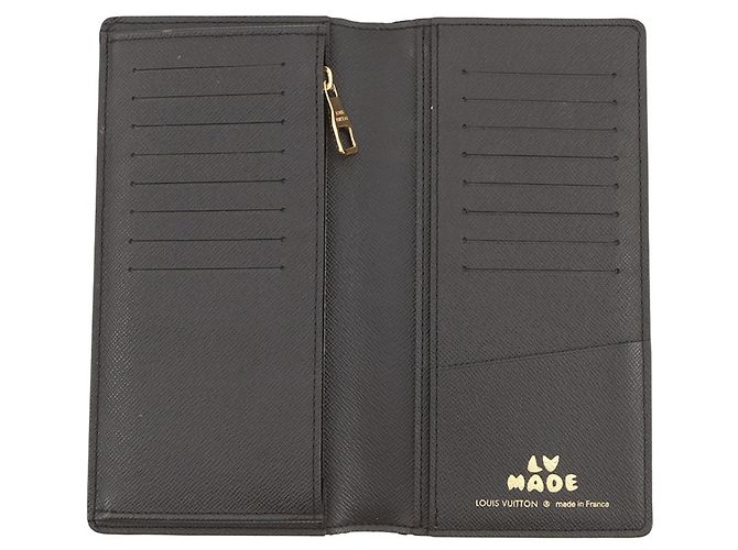 Cartera Brazza Monogram Stripe Louis Vuitton Castaño - vista 4