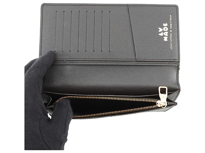 Cartera Brazza Monogram Stripe Louis Vuitton Castaño - vista 5