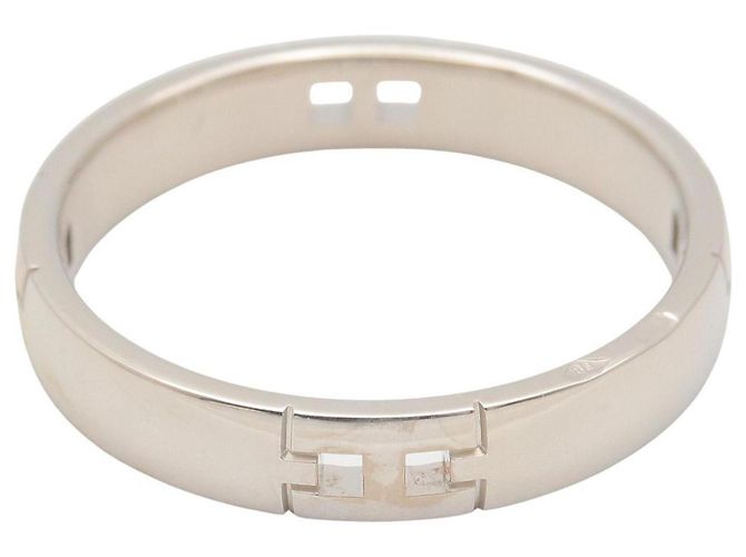 Ring Anello Hermès Ercole in oro bianco 18K Argento - vista 2