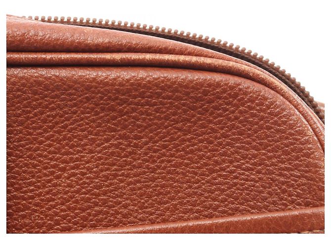 Borsa a spalla in pelle marrone Saint Laurent - vista 9