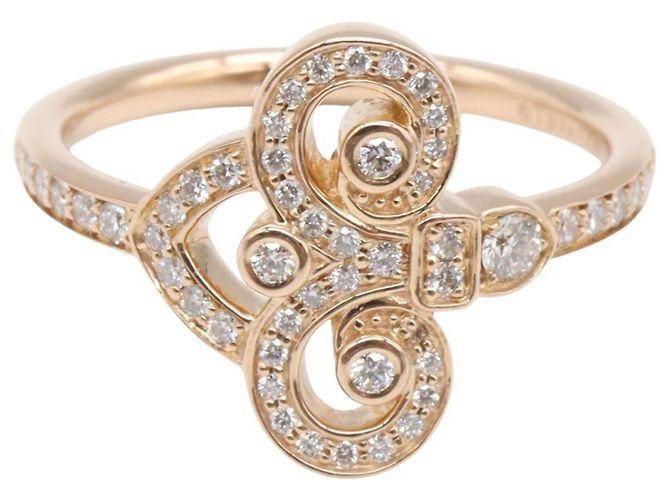 Fleur-de-lis Diamantring von Tiffany & Co. Golden - Ansicht 2