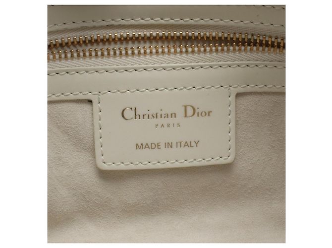 Pochette Nomade DiorTravel Cannage di Christian Dior Bianco - vista 4