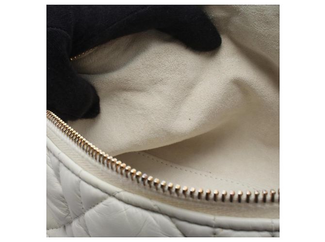 Pochette Nomade DiorTravel Cannage di Christian Dior Bianco - vista 5