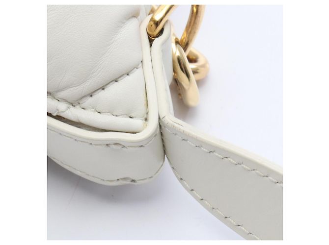 Pochette Nomade DiorTravel Cannage di Christian Dior Bianco - vista 6