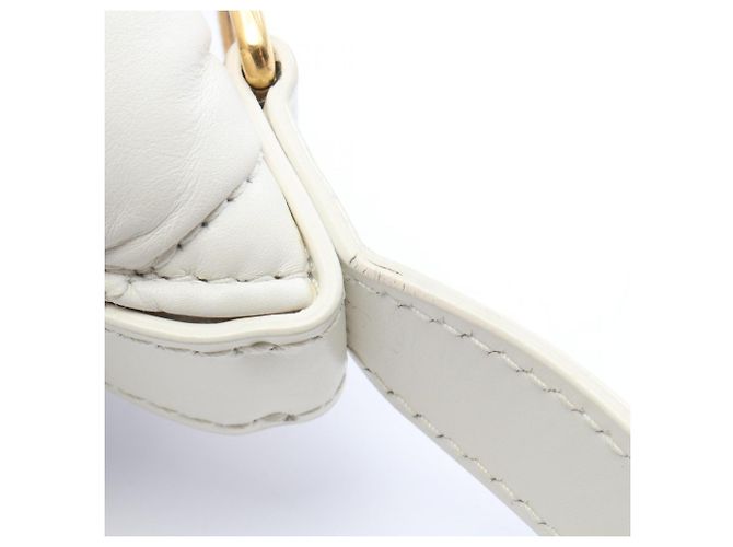 Pochette Nomade DiorTravel Cannage di Christian Dior Bianco - vista 8