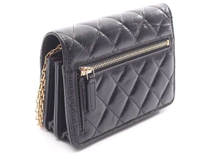 Borsa a spalla mini matelassé 2.55 di Chanel Nero - vista 2