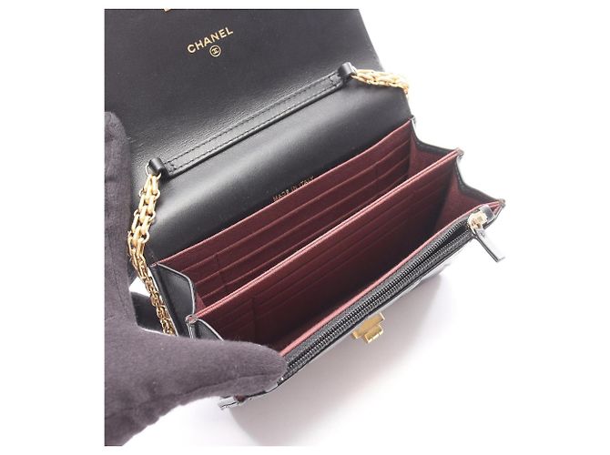 Borsa a spalla mini matelassé 2.55 di Chanel Nero - vista 3