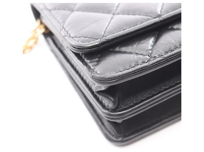 Borsa a spalla mini matelassé 2.55 di Chanel Nero - vista 7
