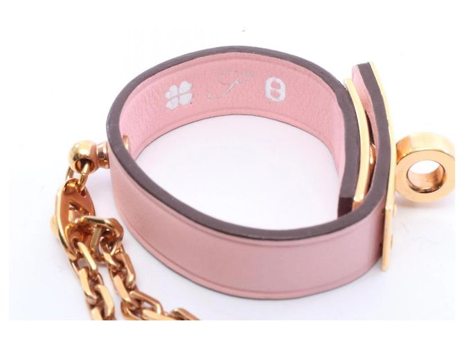Hermès Accessorio charm per borsa Kelly di Hermes Rosa D'oro - vista 4