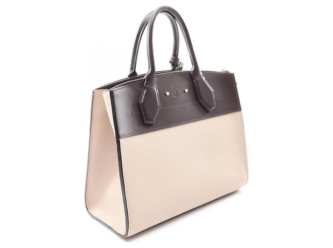 Borsa a mano 2 in 1 City Steamer MM di Louis Vuitton Marrone Beige - vista 2