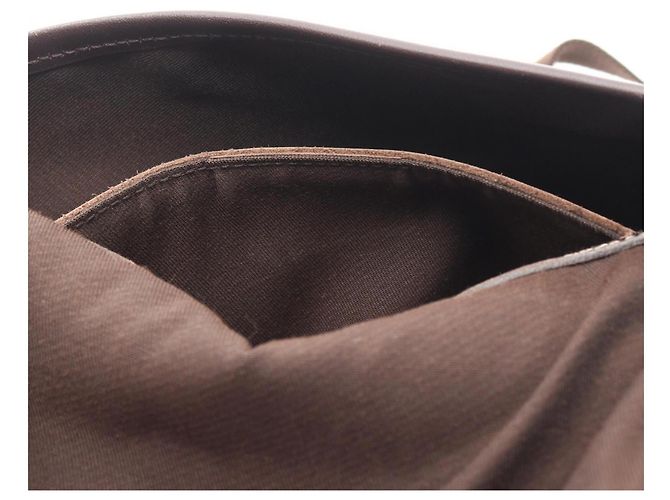 Borsa a Spalla Gucci GG Supreme Marrone Beige - vista 10