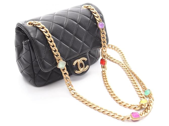 Timeless Borsa a Spalla Mini Chanel Nero - vista 10