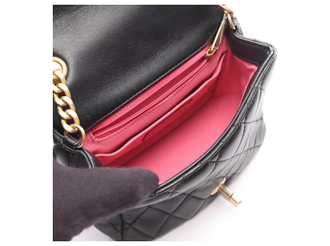 Timeless Borsa a Spalla Mini Chanel Nero - vista 3